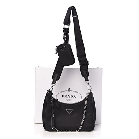 prada nylon bags 2021|Prada nylon shoulder bag price.